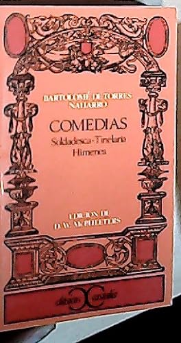 Bild des Verkufers fr Comedias, Soldadesca-Tineralia Himenea zum Verkauf von Librera La Candela