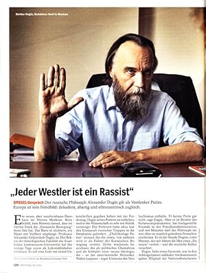 Imagen del vendedor de Jeder Westler ist ein Rassist. Spiegel-Gesprch in: Der Spiegel Nr. 29/14.07.2014, S. 120-125 a la venta por Antiquariat am Osning