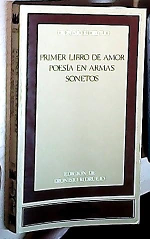 Imagen del vendedor de Primer libro de amor - Poesa en armas sonetos a la venta por Librera La Candela