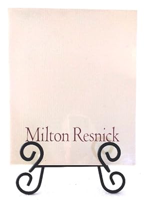 Immagine del venditore per Milton Resnick Paintings 1957-1960 venduto da Structure, Verses, Agency  Books