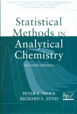 Immagine del venditore per Statistical Methods in Analytical Chemistry venduto da GreatBookPrices