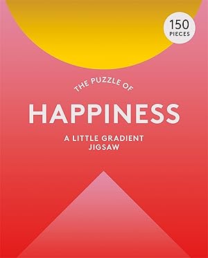 Bild des Verkufers fr The Puzzle of Happiness 150 Piece Puzzle: A Little Gradient Jigsaw zum Verkauf von moluna