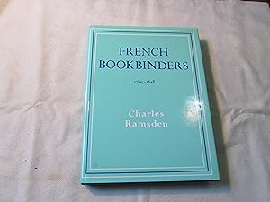 French bookbinders 1789-1848.