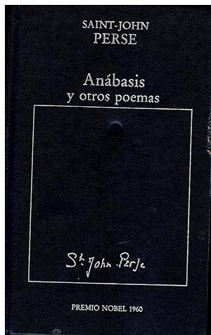 Seller image for ANBASIS Y OTROS POEMAS. Trad. Jorge Zalamea. for sale by angeles sancha libros