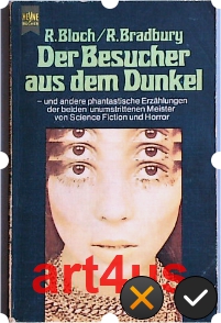 Bild des Verkufers fr Der Besucher aus dem Dunkel : Horror- u. Science Fiction-Stories. zum Verkauf von art4us - Antiquariat