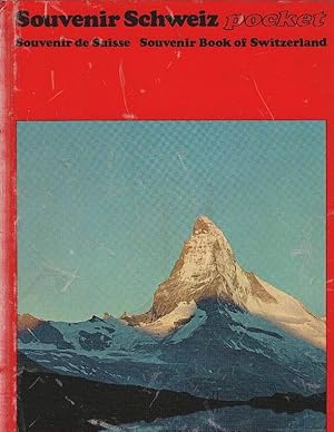 Seller image for Souvenir Schweiz : pocket = Souvenir de Suisse = Souvenir book of Switzerland. for sale by Schrmann und Kiewning GbR