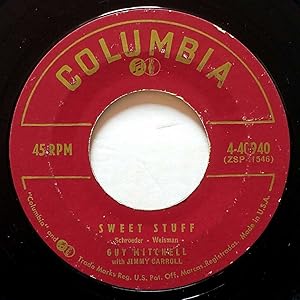Imagen del vendedor de Sweet Stuff / In The Middle of a Dark, Dark Night [7" 45 rpm Vinyl Single] a la venta por Kayleighbug Books, IOBA