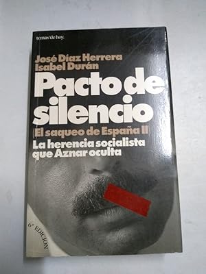 Imagen del vendedor de Pacto de silencio a la venta por Libros Ambigú