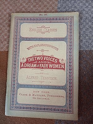 Seller image for The Two Voicese and A Dream of Fair Women for sale by Black Feathers