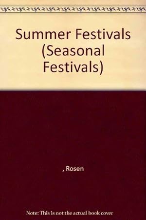 Image du vendeur pour Summer Festivals (Seasonal Festivals) mis en vente par WeBuyBooks