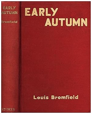 Seller image for Early Autumn / A Story of A Lady (SIGNED) for sale by Cat's Curiosities