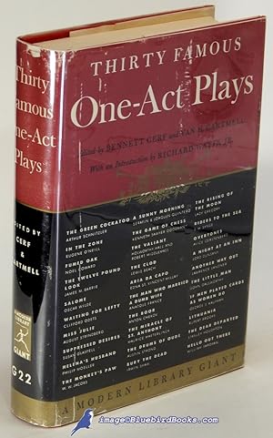 Thirty Famous One-Act Plays Modern Library Giant #G22.3