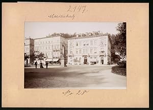 Fotografie Brück, Sohn Meissen, Ansicht Marienbad, Schloss Heilbronn, Villa Nizza, Friseur