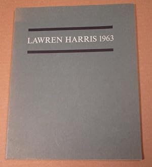 Seller image for Lawren Harris: Retrospecitve Exhibition, 1963 for sale by Nessa Books