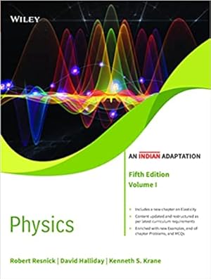 Seller image for Physics, Vol 1, 5ed (An Indian Adaptation) for sale by Vedams eBooks (P) Ltd