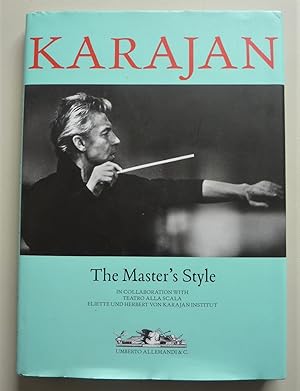 Imagen del vendedor de Karajan: The Master's Style a la venta por A.O'Neill