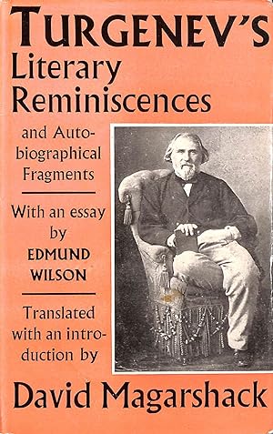 Seller image for Turgenev's Literary Reminiscences and Autobiographical Fragments for sale by M Godding Books Ltd