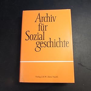Bild des Verkufers fr Archiv fr Sozialgeschichte - Band 43 (2003) zum Verkauf von Bookstore-Online