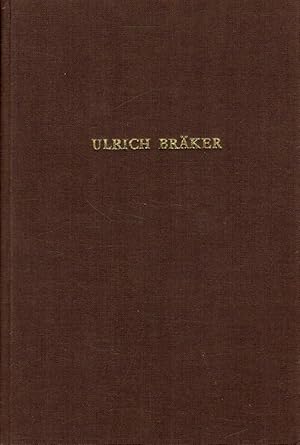 Bild des Verkufers fr Lebensgeschichte und natrliche Ebentheuer des armen Mannes im Tockenburg. Mit Wiedergaben v. 8 Radiergn v. Joh. Ruh. Schellenberg / Gute Schriften ; Nr 216/217 zum Verkauf von Versandantiquariat Nussbaum