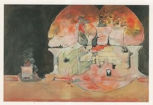 Imagen del vendedor de Graham Sutherland Rock Shelter Gallery Painting Mint Postcard a la venta por Postcard Finder