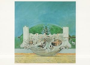 Imagen del vendedor de Graham Sutherland Shaped Form With Blu Sky Painting Postcard a la venta por Postcard Finder