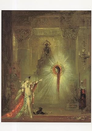 Image du vendeur pour Gustave Moreau The Apparition Victorian Art Gallery Painting Postcard mis en vente par Postcard Finder