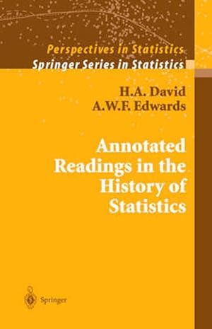 Imagen del vendedor de Annotated Readings in the History of Statistics (Hardcover) a la venta por CitiRetail