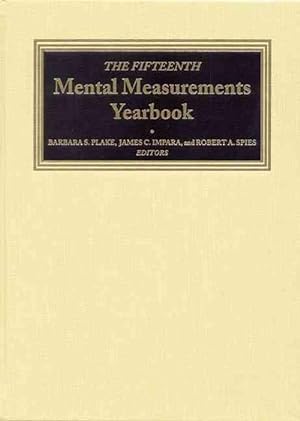 Bild des Verkufers fr The Fifteenth Mental Measurements Yearbook (Hardcover) zum Verkauf von CitiRetail