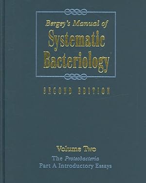 Seller image for Bergey's Manual of Systematic Bacteriology (Hardcover) for sale by CitiRetail