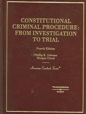 Bild des Verkufers fr Johnson and Cloud's Constitutional Criminal Procedure: Investigation to Trial, 4th (Hardcover) zum Verkauf von CitiRetail
