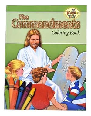 Seller image for Coloring Book about the Commandments (Paperback) for sale by CitiRetail