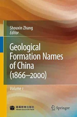 Seller image for Geological Formation Names of China (1866 2000) (Hardcover) for sale by CitiRetail
