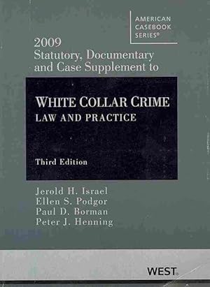 Bild des Verkufers fr White Collar Crime: Law and Practice, 3D (Hardcover) zum Verkauf von CitiRetail