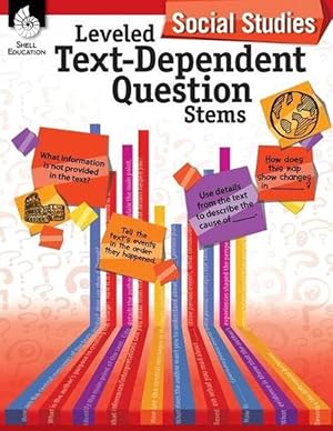 Imagen del vendedor de Leveled Text-Dependent Question Stems: Social Studies (Paperback) a la venta por CitiRetail