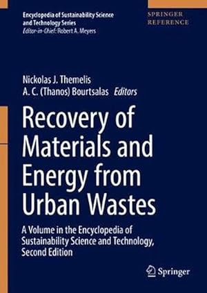 Image du vendeur pour Recovery of Materials and Energy from Urban Wastes (Hardcover) mis en vente par CitiRetail
