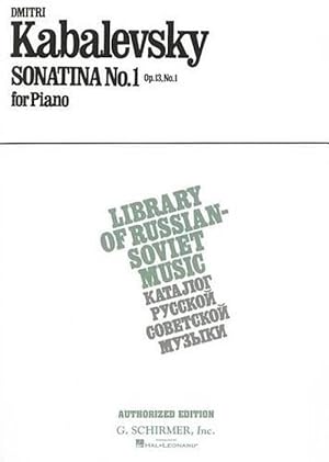 Image du vendeur pour Sonatina No. 1, Op. 13 (Paperback) mis en vente par CitiRetail