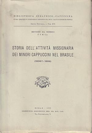 Storia dell'attività missionaria dei Minori Cappuccini nel Brasile (1538?-1889)