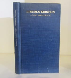 Bild des Verkufers fr Lincloln Kirstein: The Published Writings 1922-1977. A First Bibliography zum Verkauf von BRIMSTONES