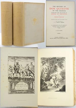 Seller image for THE HISTORY OF DON QUIXOTE of the Mancha. Translated from the Spanish of . Reprinted from the First Edition, 1612-1620. With a New Preface by F.J. Harvey Darton. for sale by Francis Edwards ABA ILAB