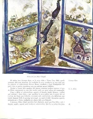 Imagen del vendedor de LAMINA 31443: Evocacio, por Marc Chagall a la venta por EL BOLETIN