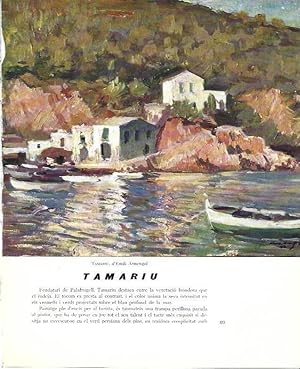 Image du vendeur pour LAMINA 31455: Tamariu, por Emili Armengol mis en vente par EL BOLETIN