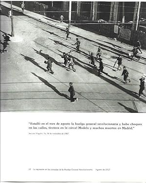 Bild des Verkufers fr LAMINA 31512: Represion en la Huelga General Revolucionaria de 1917 zum Verkauf von EL BOLETIN
