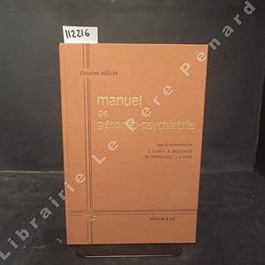 Image du vendeur pour Manuel de gronto-psychiatrie mis en vente par Librairie-Bouquinerie Le Pre Pnard