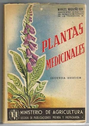 Image du vendeur pour Servicio de fomento de la produccin de plantas medicinales, cinco aos de labor: 1939-44. mis en vente par La Librera, Iberoamerikan. Buchhandlung