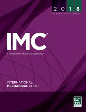 Immagine del venditore per International Mechanical Code 2018 venduto da GreatBookPrices