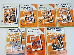 Seller image for 7 Volumes of The Magnet [The Persecution of Billy Bunter; Harry Wharton's Feud; Under Bunter's Thumb; The Shylock of Greyfriars; The Greyfriars Bounder; The Greyfriars Second Eleven; Billy Bunter's Convict] for sale by Keoghs Books