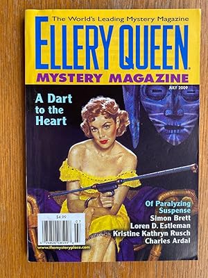 Image du vendeur pour Ellery Queen Mystery Magazine July 2009 mis en vente par Scene of the Crime, ABAC, IOBA