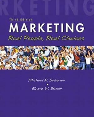 Seller image for Marketing: Real People, Real Choices for sale by WeBuyBooks