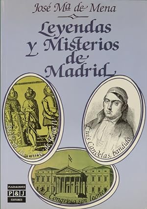 Imagen del vendedor de Leyendas y misterios de Madrid a la venta por Librera Alonso Quijano