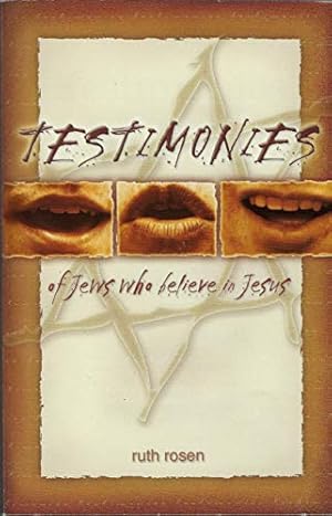 Seller image for Testimonies of Jews Who Believe in Jesus for sale by WeBuyBooks